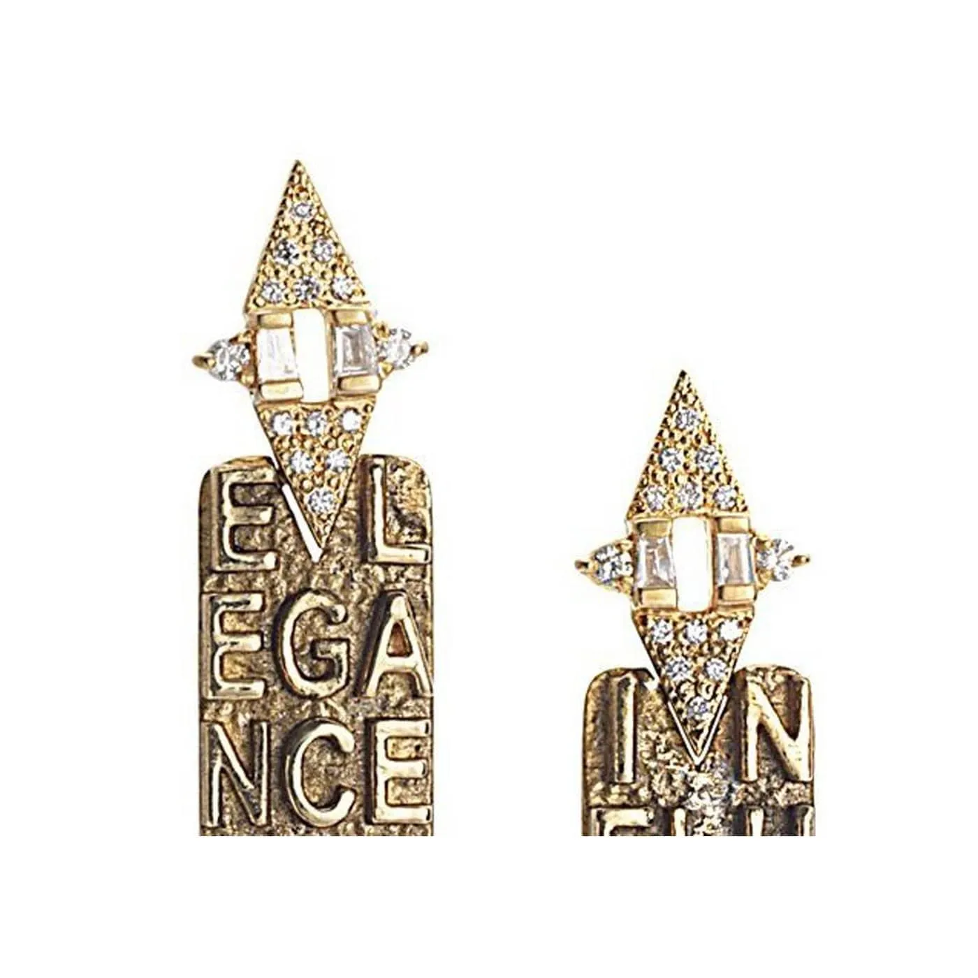 "ELEGANCE AND HARMONY OF NATURE" & "INFLUENCE OF THE NATURAL WORLD" EARRINGS