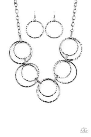 Radiant Revolution - Black Necklace