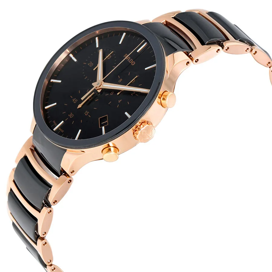 Rado Centrix Chronograph Black Dial Men's Watch R30187172