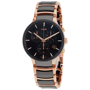 Rado Centrix Chronograph Black Dial Men's Watch R30187172