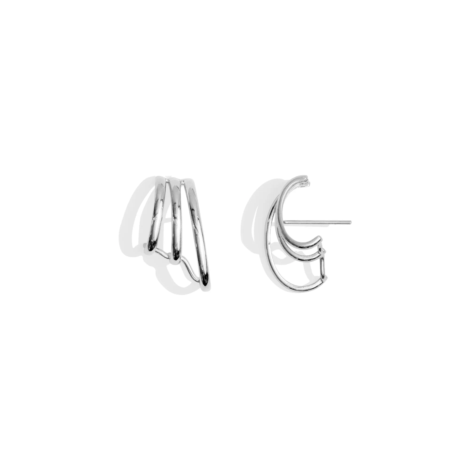 RAE EARRINGS - SILVER