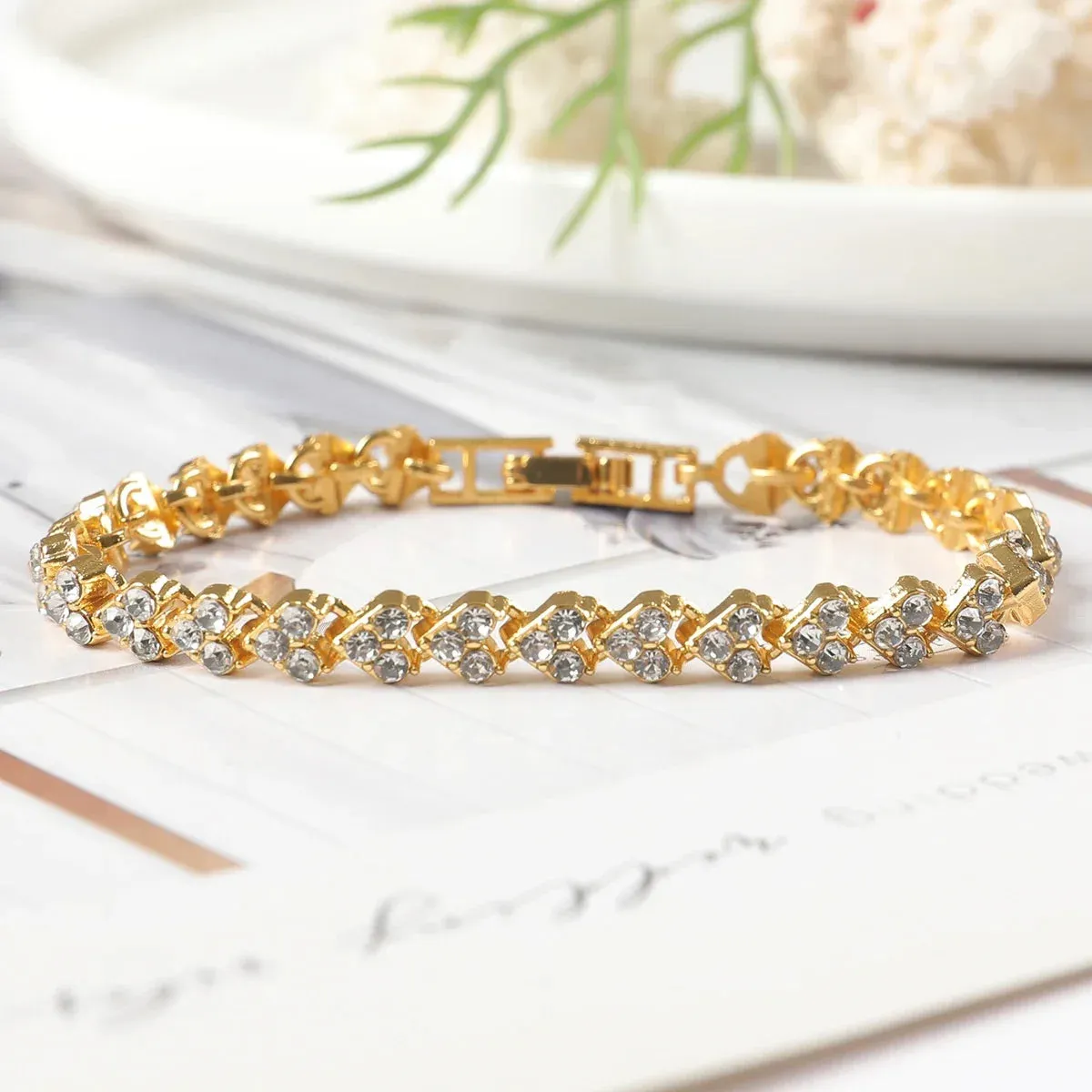 Rhinestone Infinity Bracelet Men's Women's Jewelry 8 Number Pendant Charm Blange Couple Bracelets For Lover Friend Women Gifts