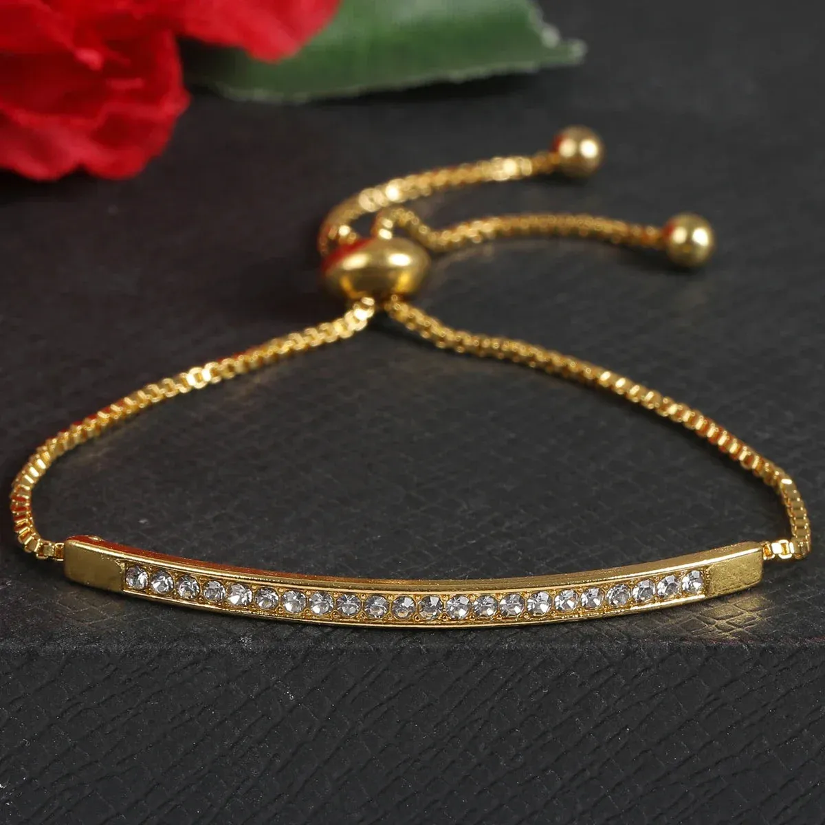 Rhinestone Infinity Bracelet Men's Women's Jewelry 8 Number Pendant Charm Blange Couple Bracelets For Lover Friend Women Gifts