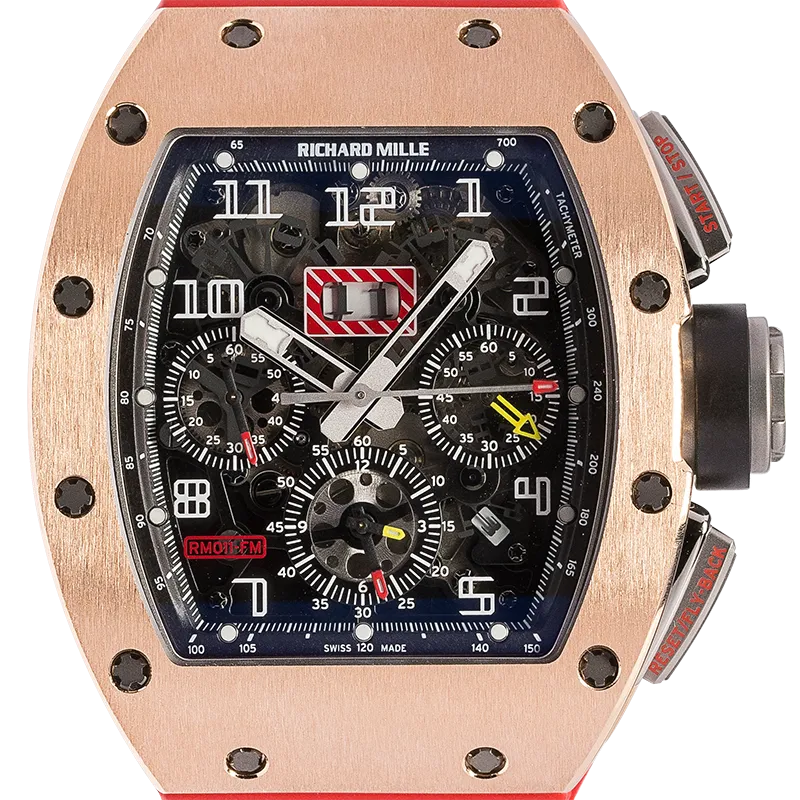 Richard Mille RM 011 Chronograph Rose Gold