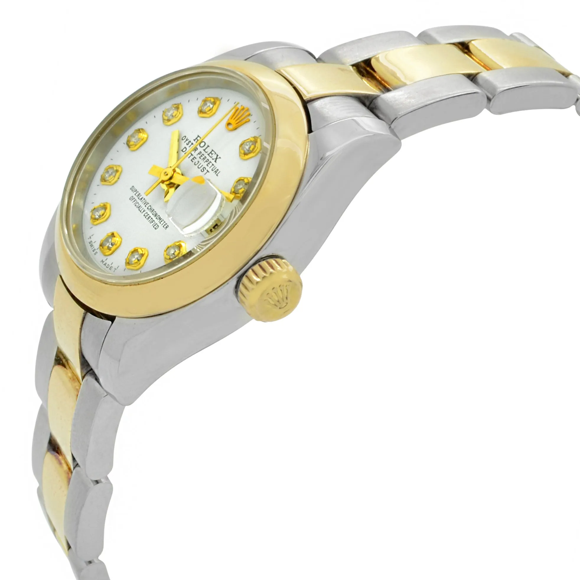 Rolex Datejust 26mm Lady 26 179163 White Dial Automatic Women's Watch