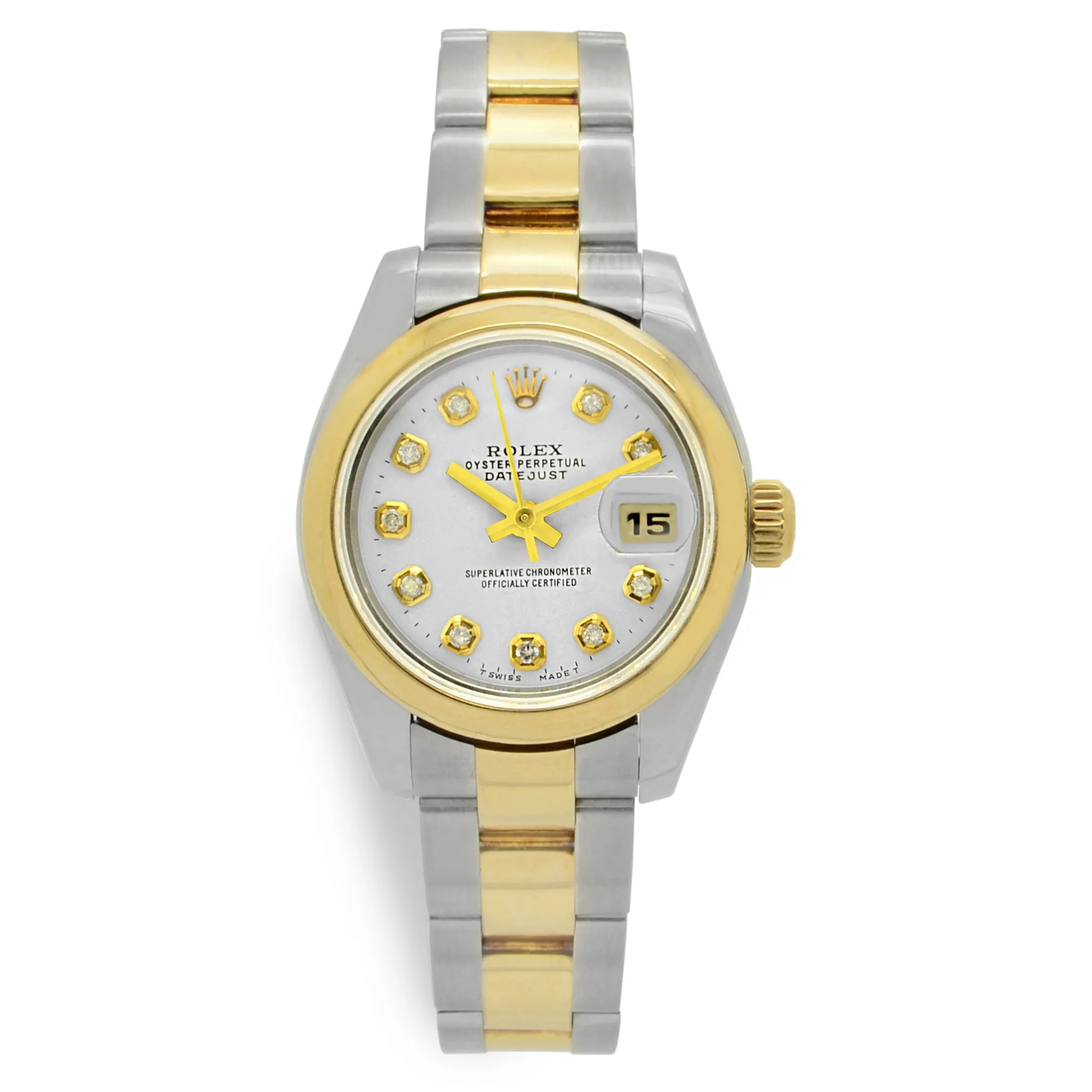 Rolex Datejust 26mm Lady 26 179163 White Dial Automatic Women's Watch