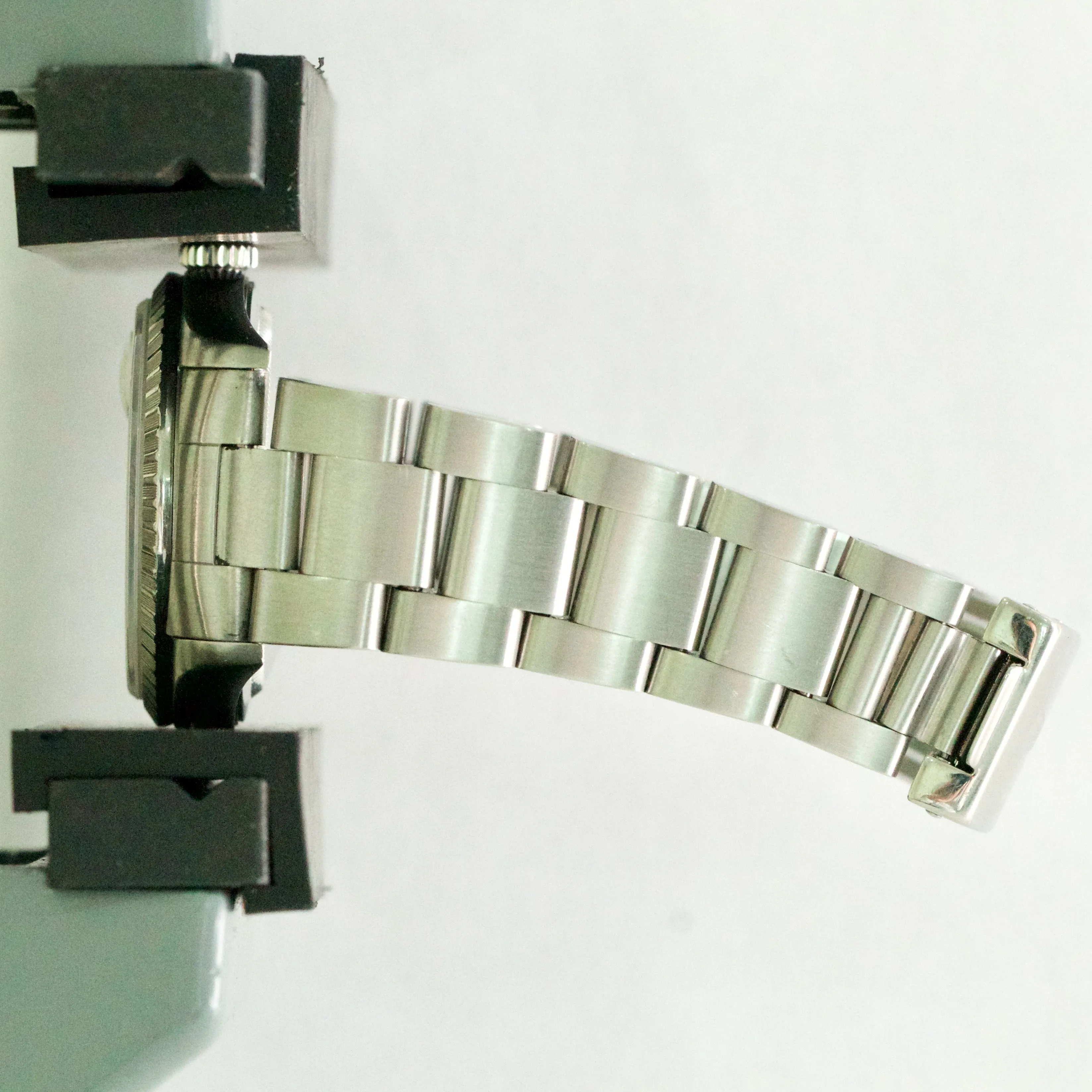 Rolex DateJust 36mm White Roman NO HOLES Engine Turned Stainless Watch 16220