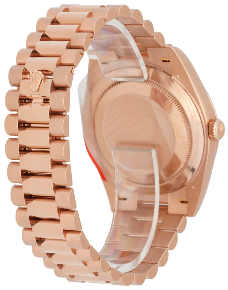 Rolex Day-Date 228235 18K Rose Gold Mens Watch Box Papers