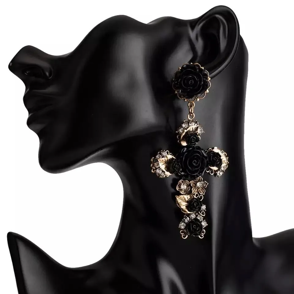 ROSANNE CROSS EARRINGS