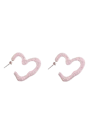 ROSE SUPER HEART HOOP
