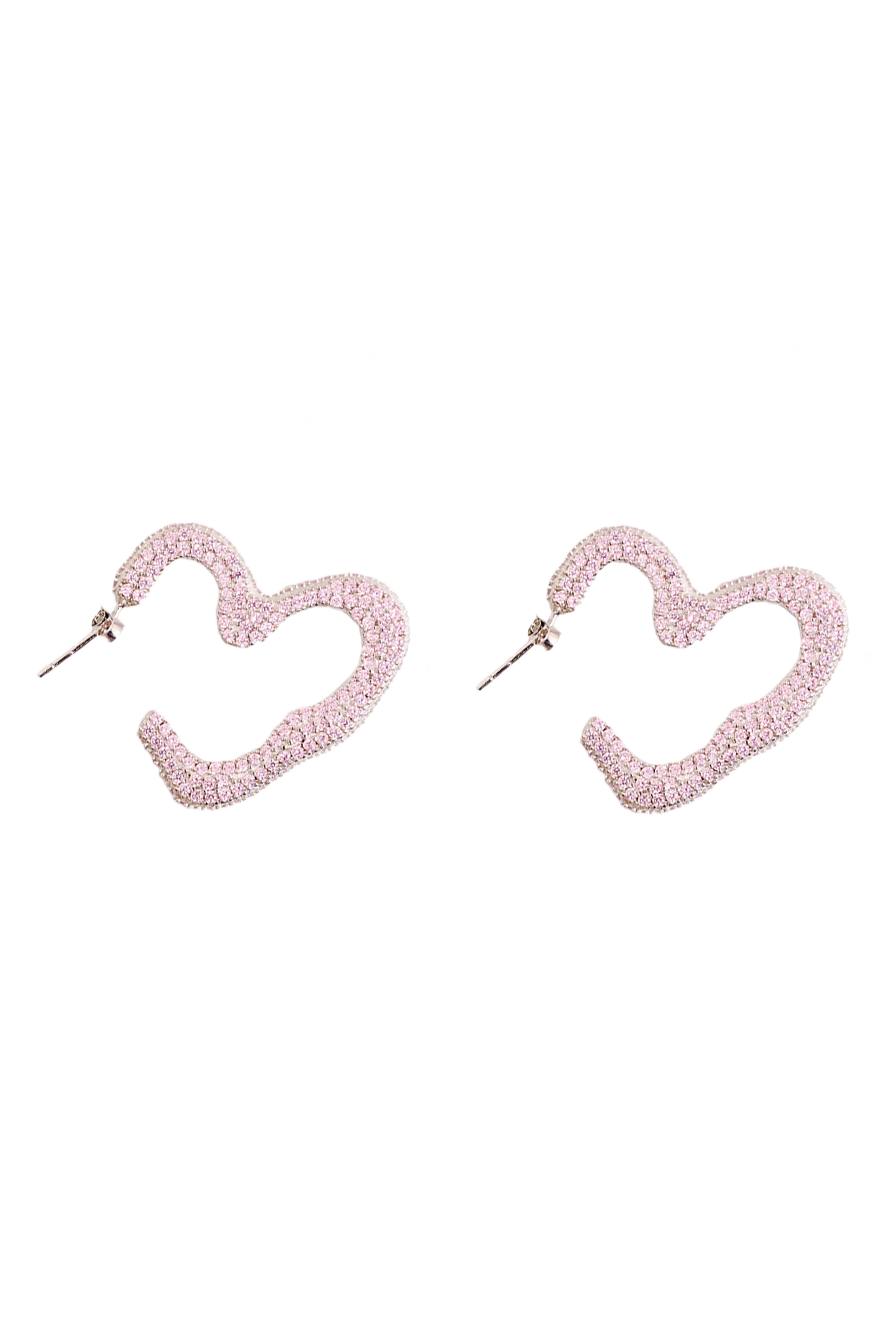 ROSE SUPER HEART HOOP