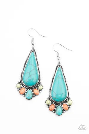 Rural Recluse Multi Paparazzi Earrings