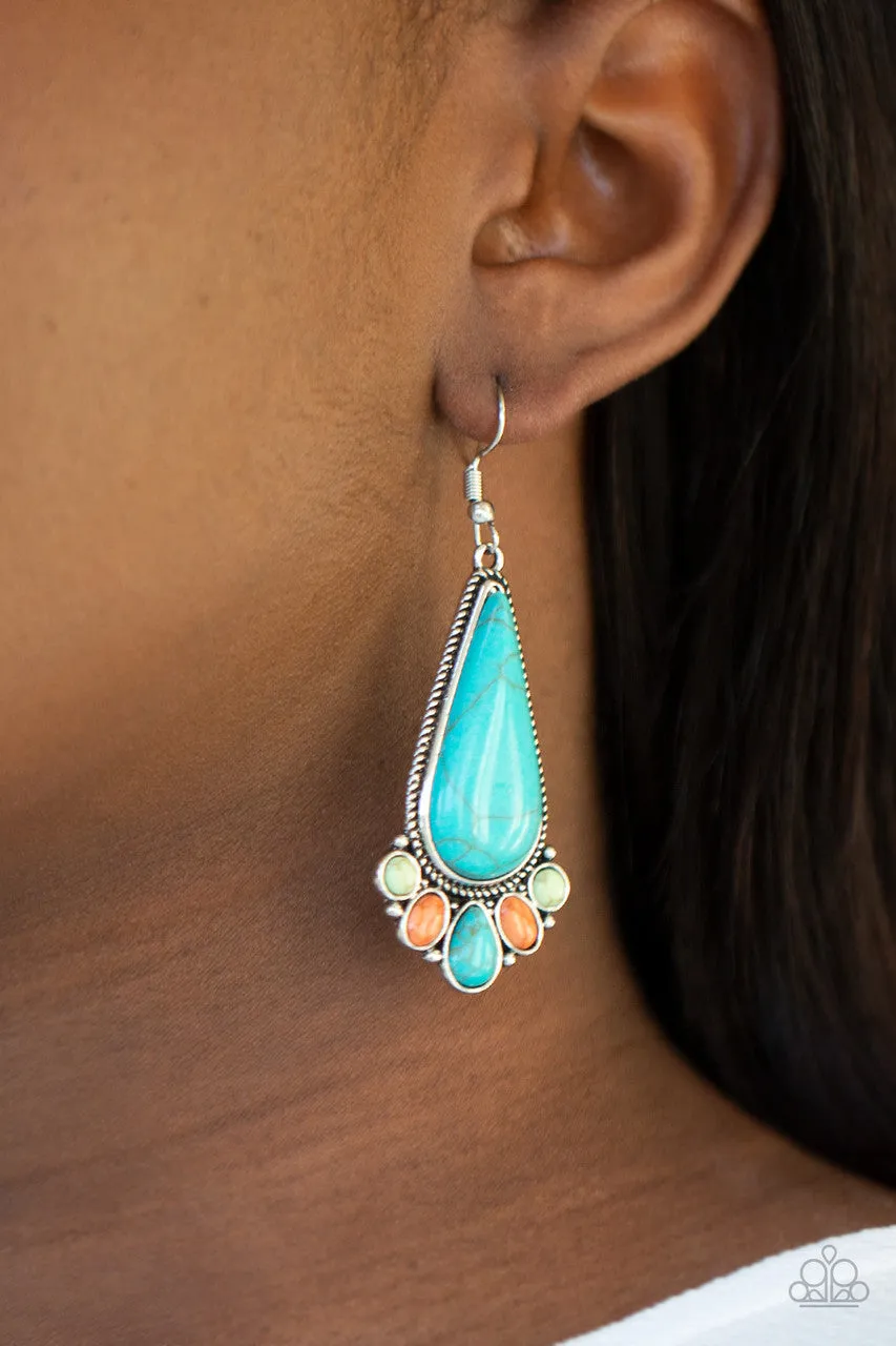 Rural Recluse Multi Paparazzi Earrings