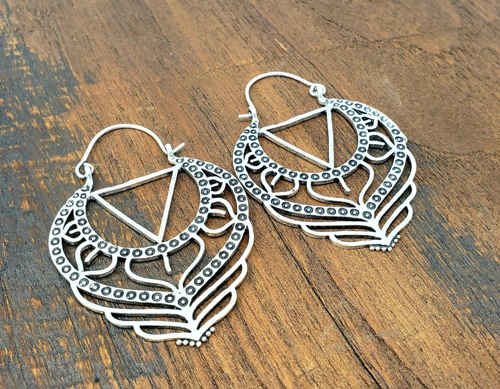Sacred Mandala Earrings