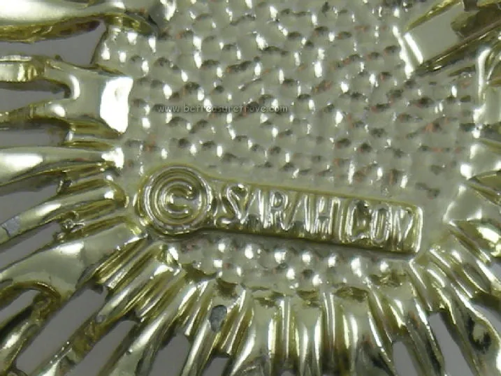 Sarah Coventry “Starburst” Pin 1960s Vintage Brooch