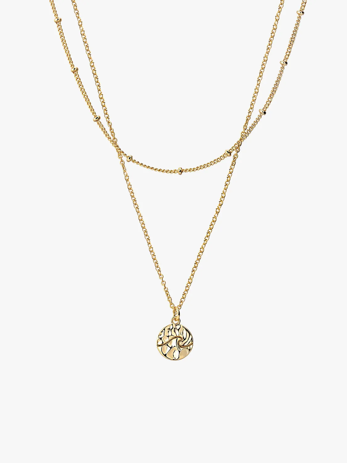 Sea Wave Layered Necklaces