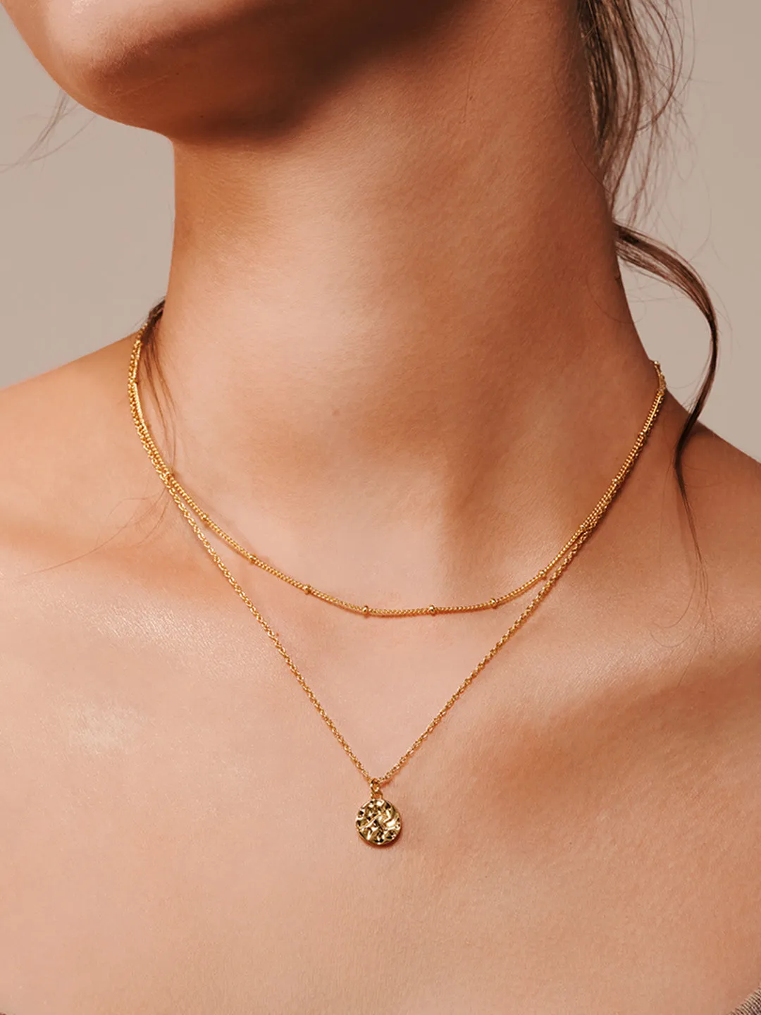 Sea Wave Layered Necklaces