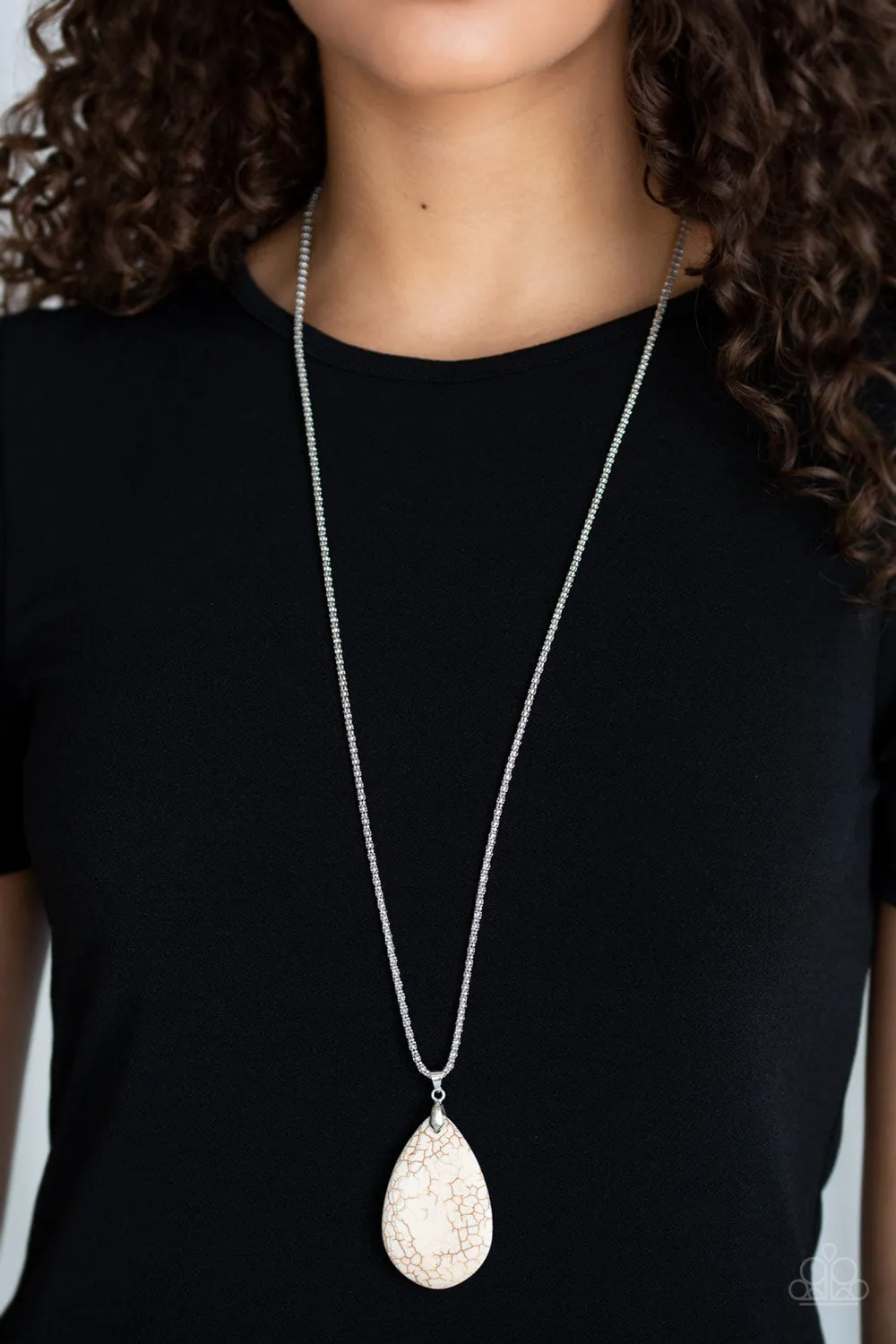 Sedona Sandstone - White Necklace