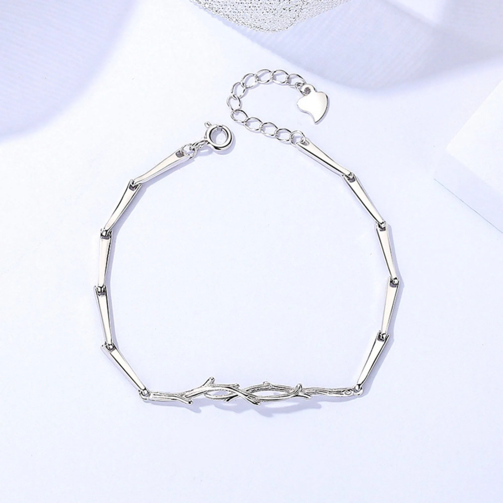 Silver Bracelet "Twist"