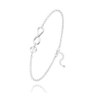 Silver Infinity Bracelet