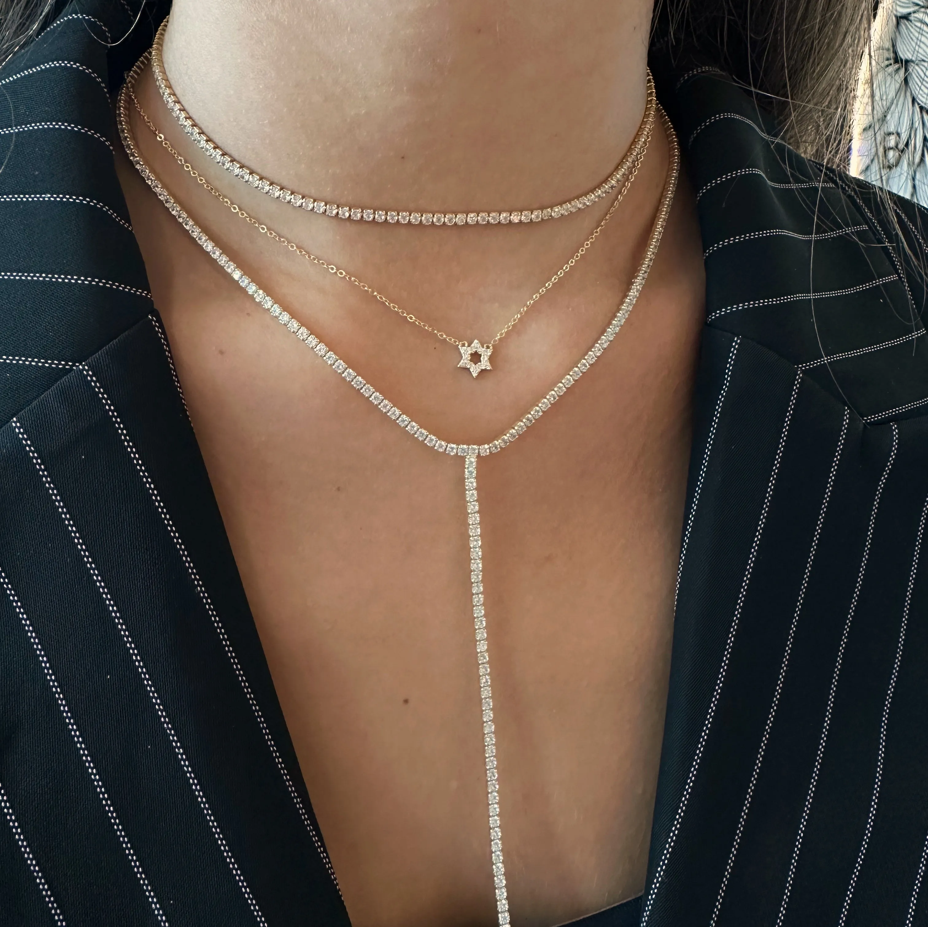 Small Classic David Star Necklace