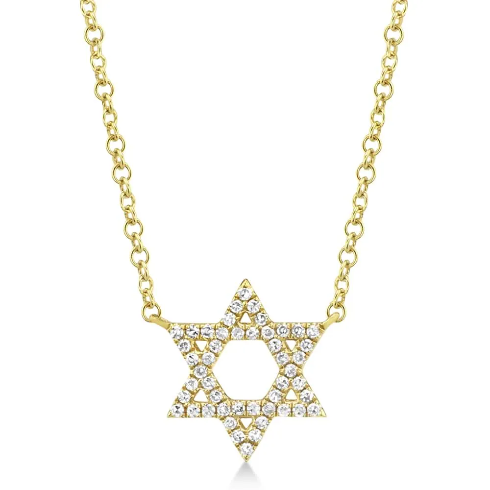 Small Classic David Star Necklace