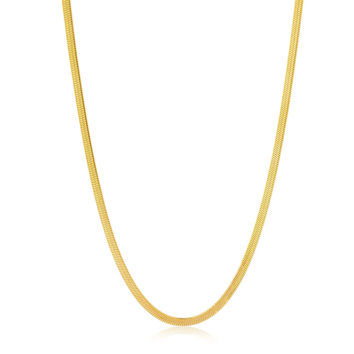Snake Chain   Heart Vintage Chain Necklace Gold Plated Combo