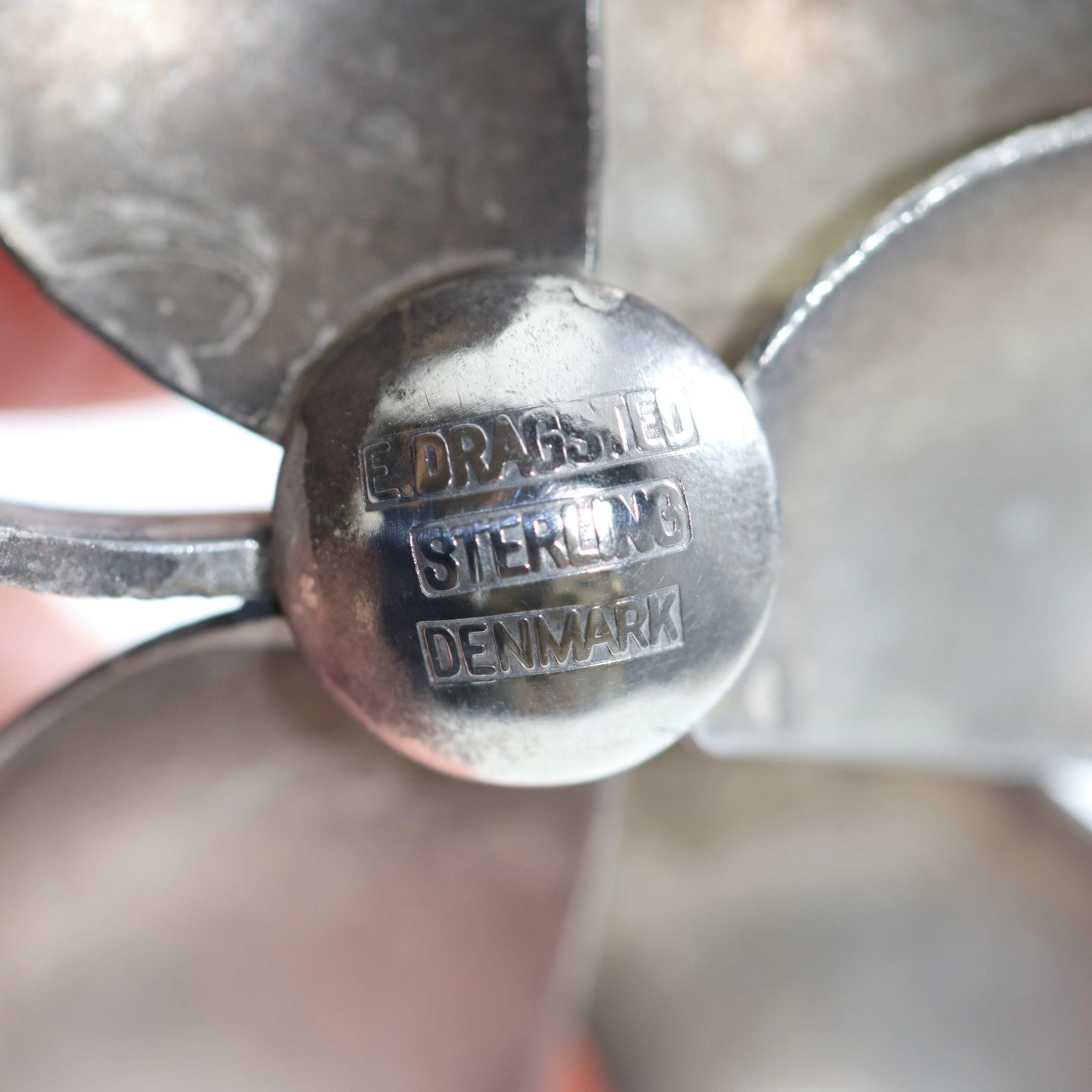 SOLD OUT: Vintage Danish E Dagsted Sterling Silver Jewelry | Floral Modernist Mid-Century Brooch