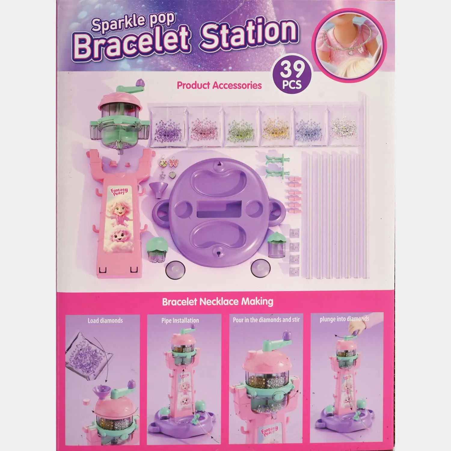 Sparkle Pop Bracelet Station – DIY Beaded Bracelet Maker