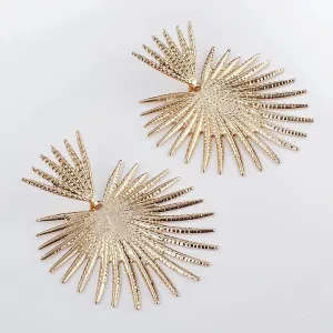 SPIKEY OVERSIZED STUD EARRINGS