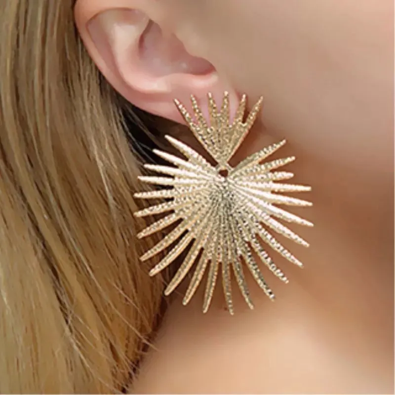 SPIKEY OVERSIZED STUD EARRINGS