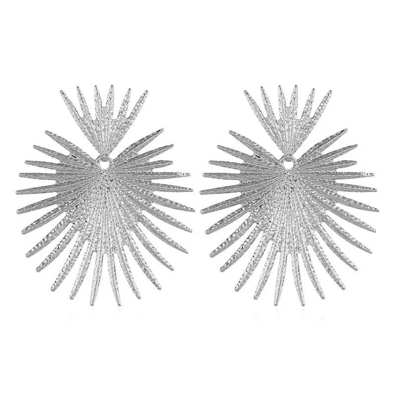 SPIKEY OVERSIZED STUD EARRINGS