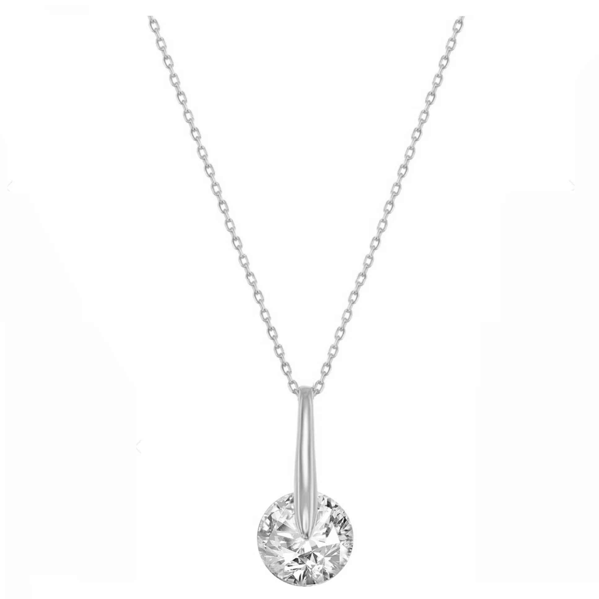 Spinning Disc Drop Necklace