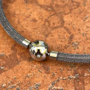 Stainless Steel 16mm Gypsy Set CZ Ball Swap Pendant