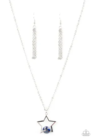 Starry Fireworks - Blue Necklace