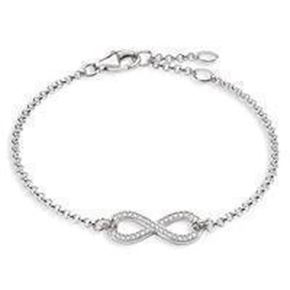 Sterling Infinity Bracelet