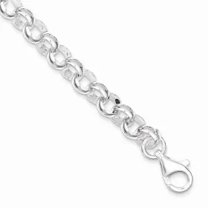 Sterling Silver Belcher Light Bracelet 8MM
