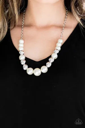 Take Note White Paparazzi Necklace