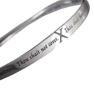 Ten Commandments - Exodus 20:2-17 Bracelet