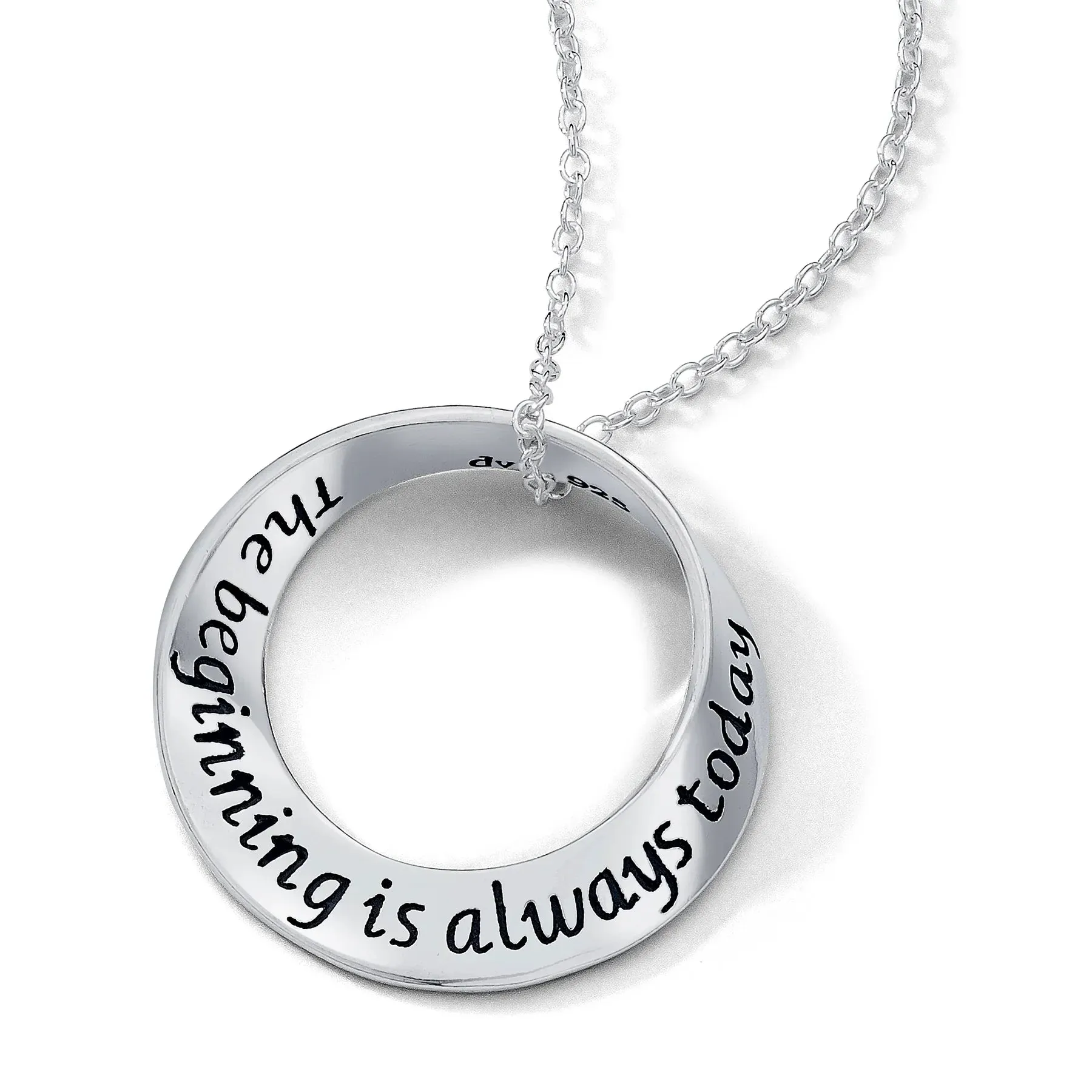 The Beginning is Always Today 14K Gold Necklace