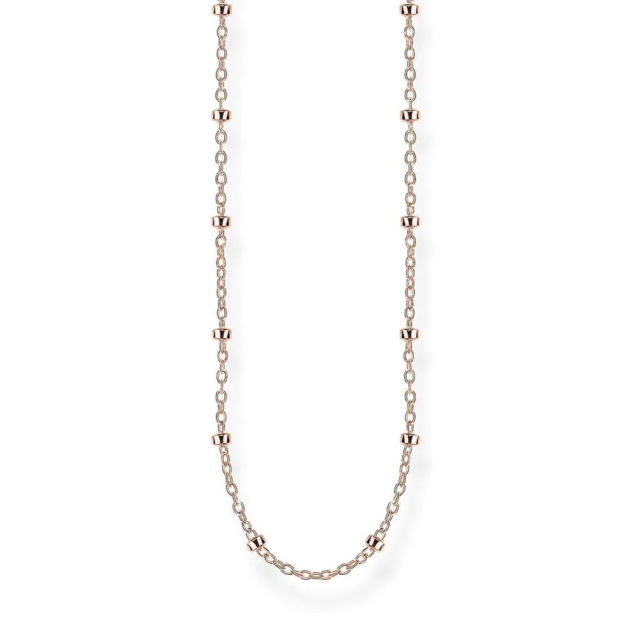 Thomas Sabo Rose Gold Plated Fine Ball Chain TKE1890R90