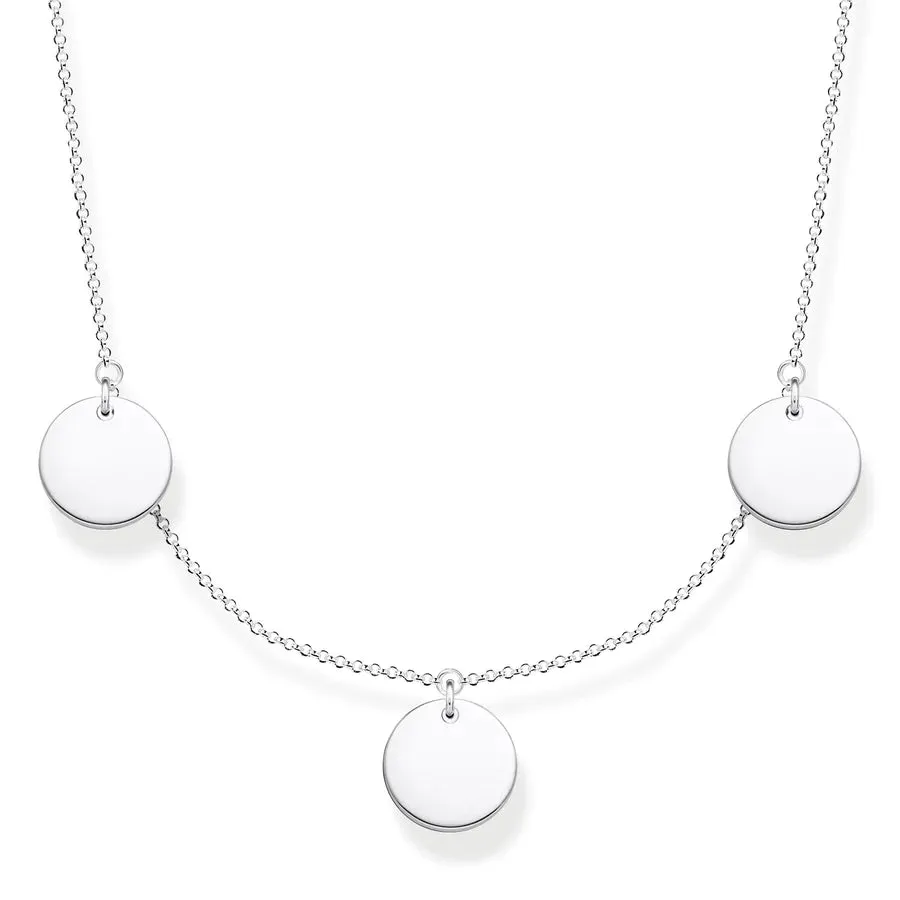 Thomas Sabo with Three Discs Necklace