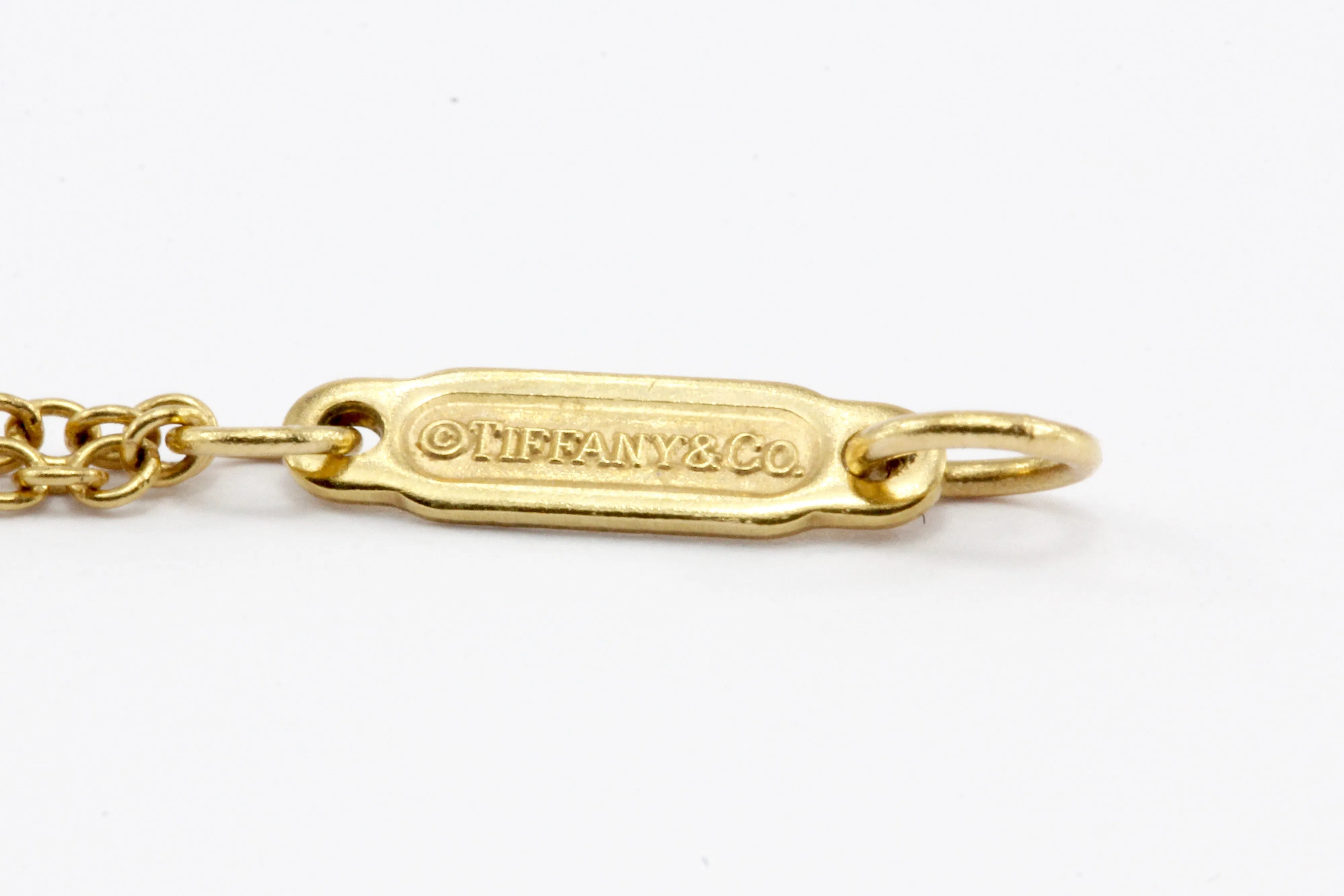 Tiffany & Co 18K Rose Gold Infinity Bracelet 6"