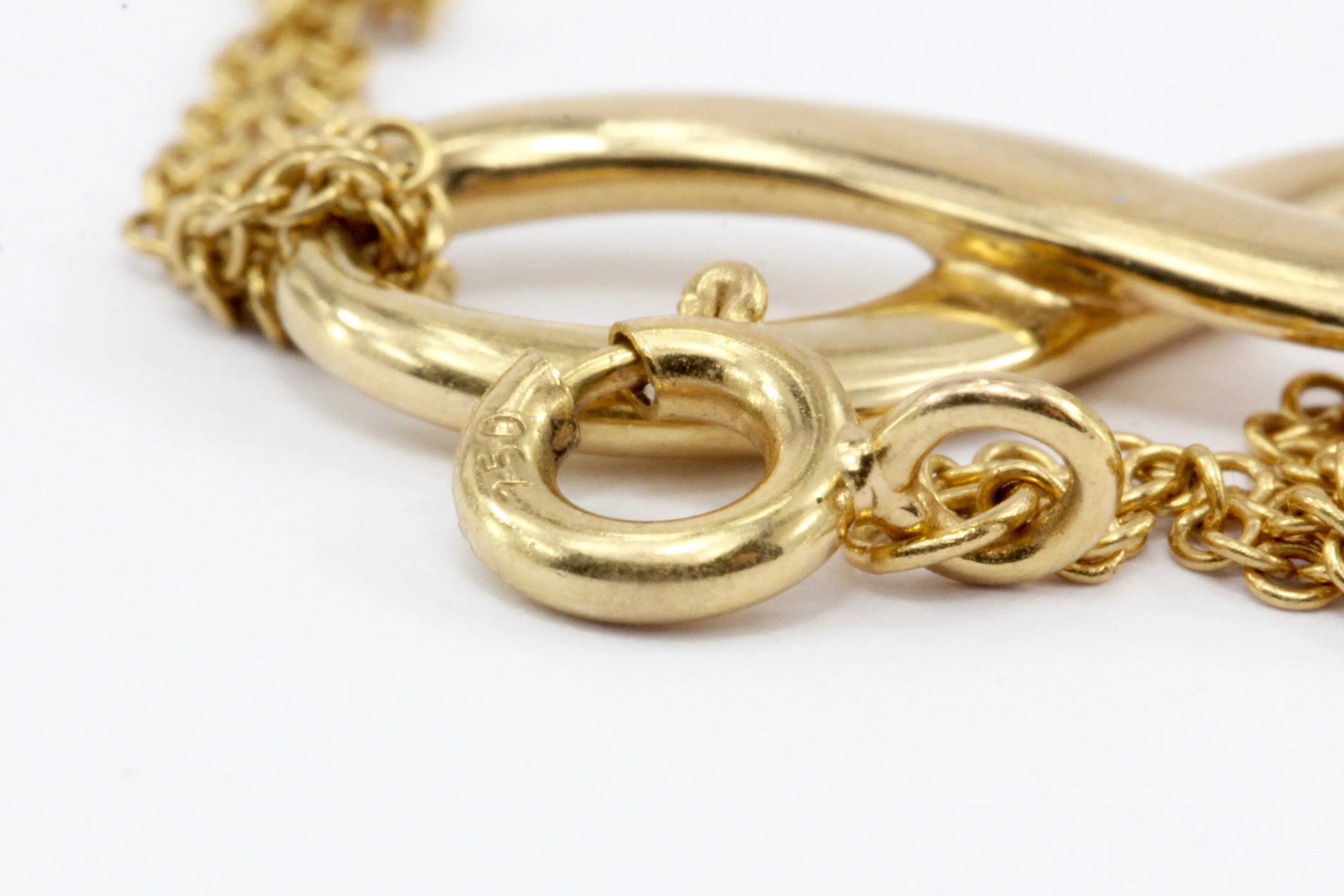 Tiffany & Co 18K Rose Gold Infinity Bracelet 6"