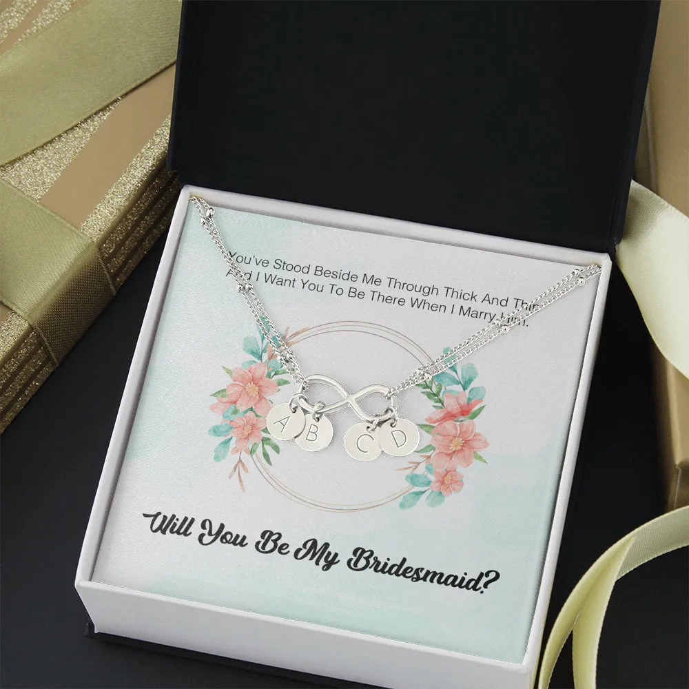 To My Bridesmaid - I Express My Deepest Thanks To You