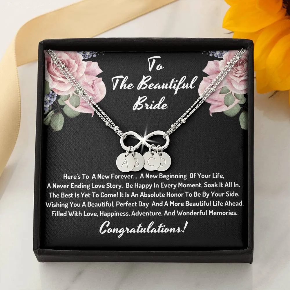 To the beautiful bride - Be happy in every moment