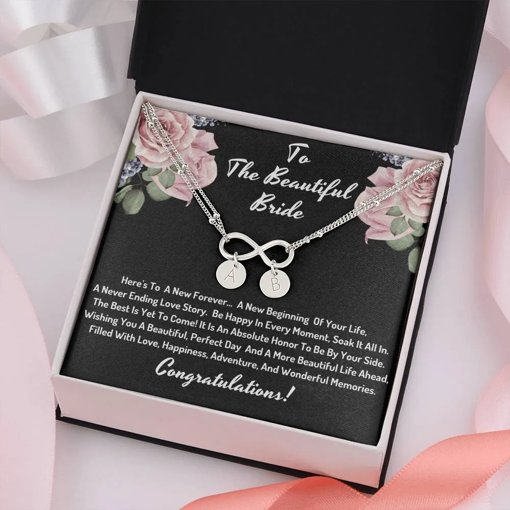 To the beautiful bride - Be happy in every moment