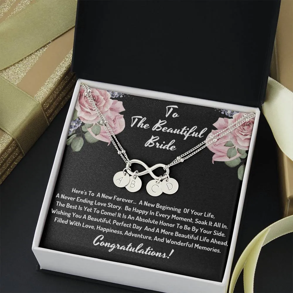 To the beautiful bride - Be happy in every moment