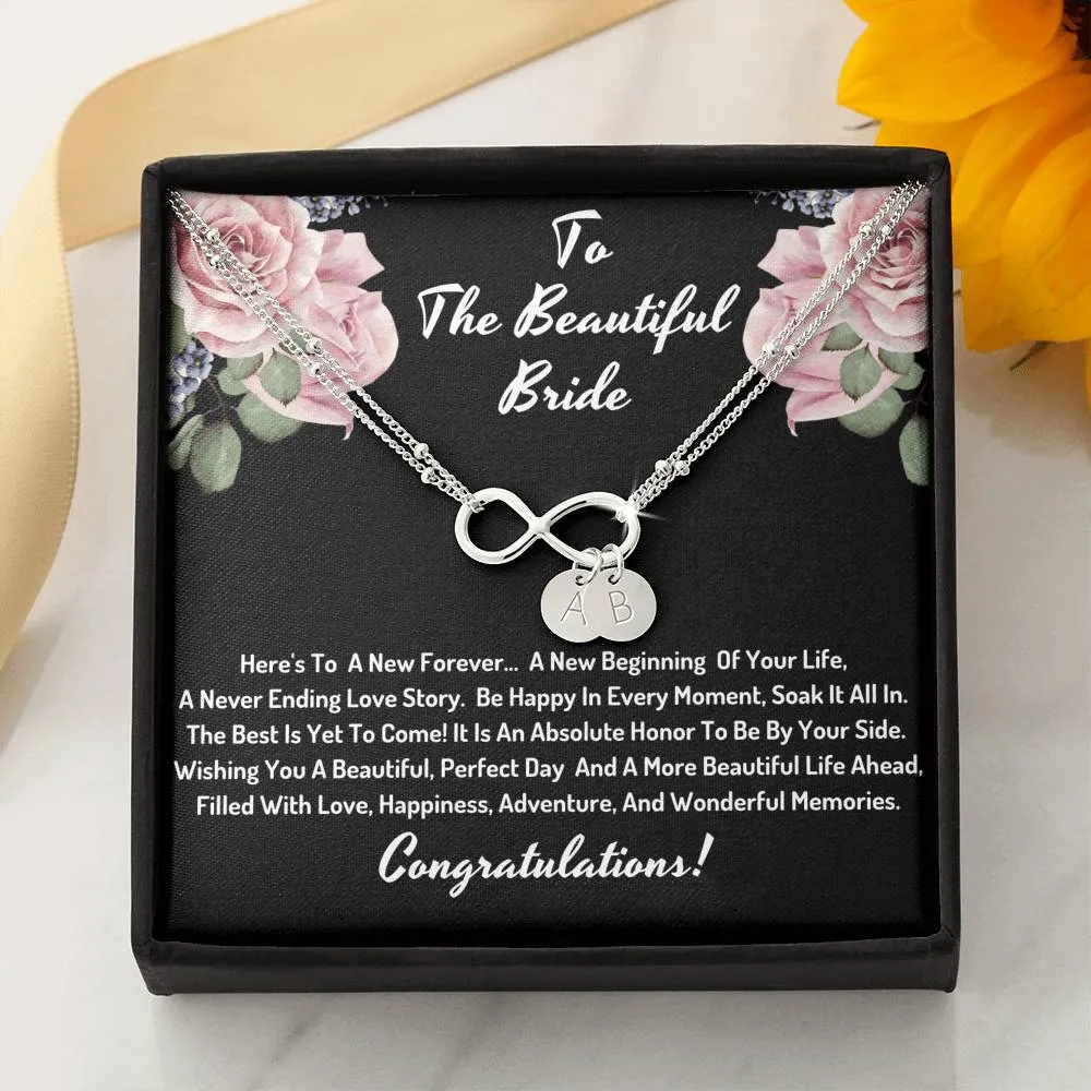 To the beautiful bride - Be happy in every moment