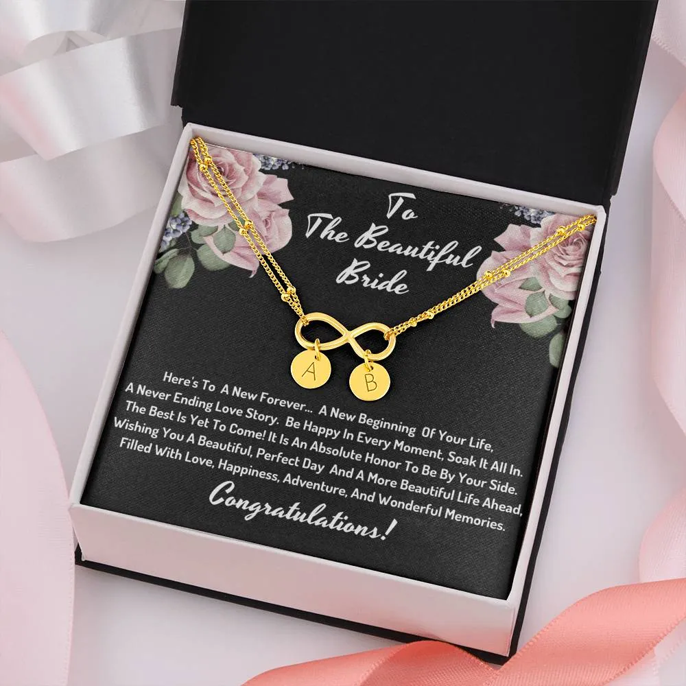 To the beautiful bride - Be happy in every moment